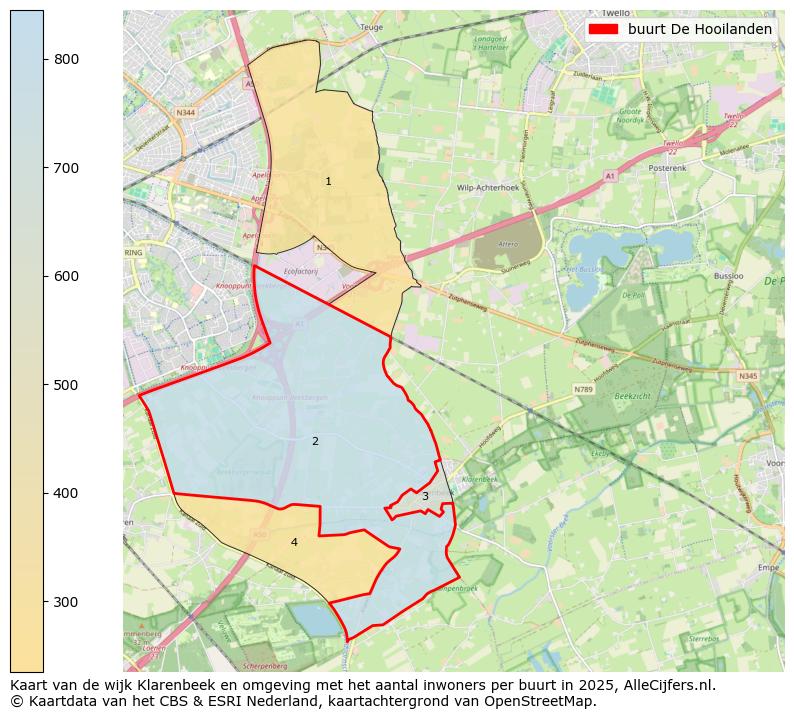 Afbeelding van de buurt De Hooilanden op de kaart.