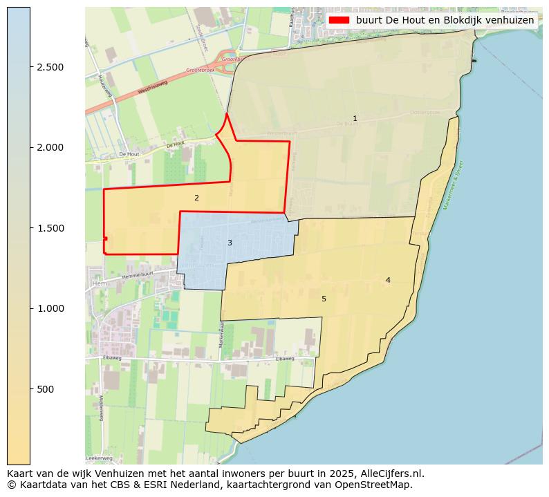Afbeelding van de buurt De Hout en Blokdijk venhuizen op de kaart.