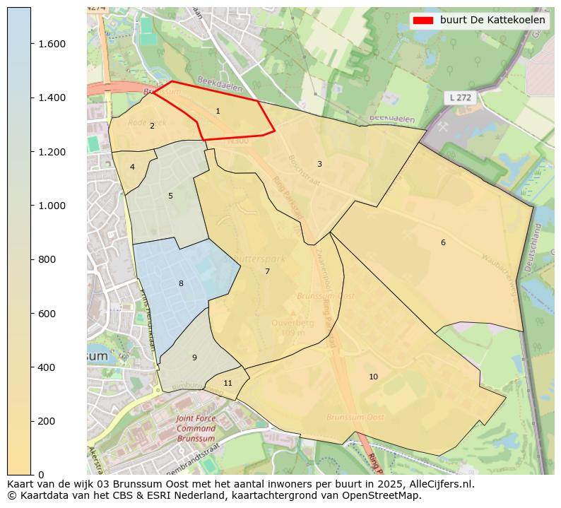 Afbeelding van de buurt De Kattekoelen op de kaart.