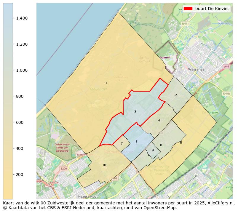 Afbeelding van de buurt De Kieviet op de kaart.