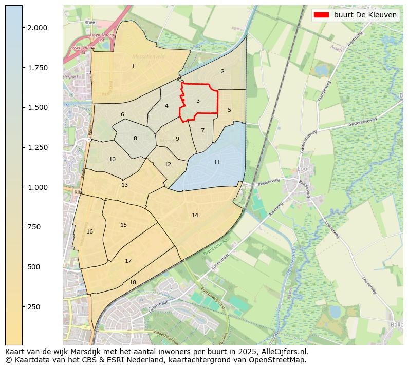 Afbeelding van de buurt De Kleuven op de kaart.