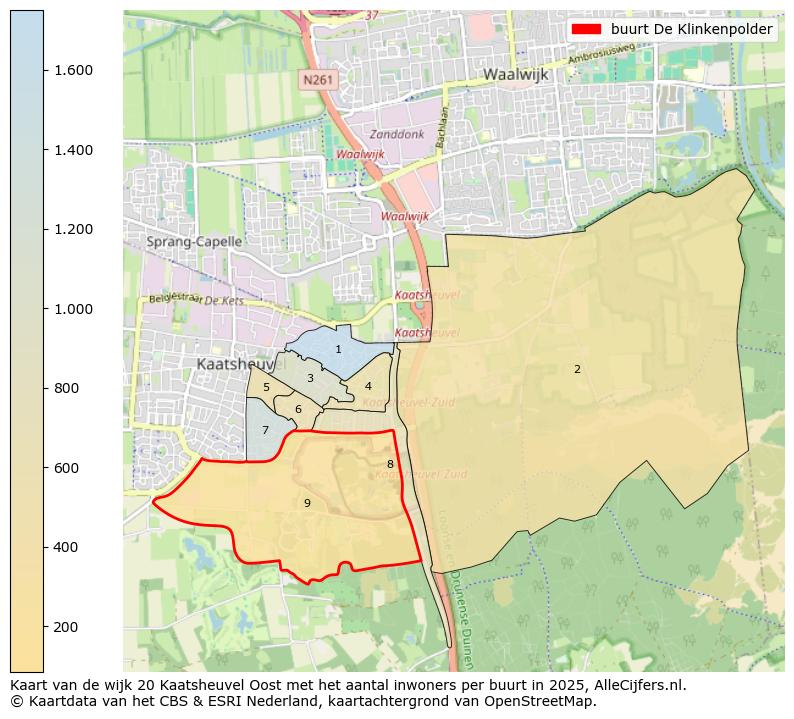 Afbeelding van de buurt De Klinkenpolder op de kaart.