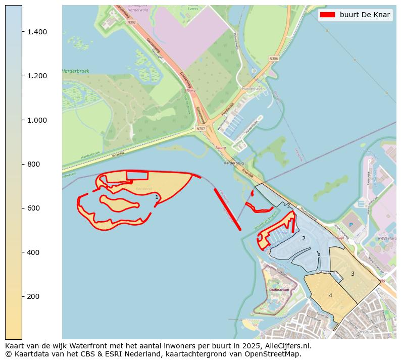 Afbeelding van de buurt De Knar op de kaart.