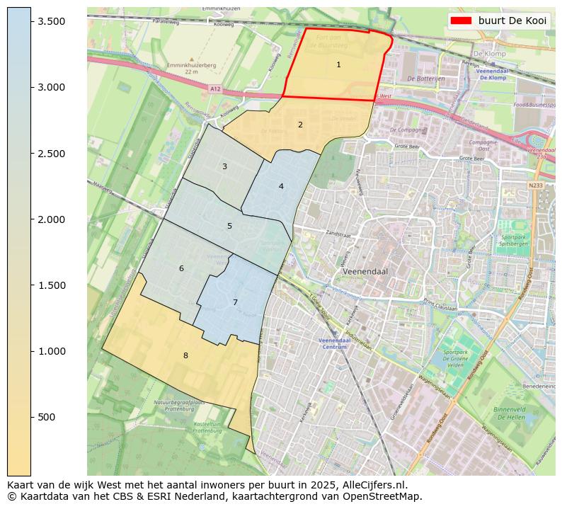 Afbeelding van de buurt De Kooi op de kaart.