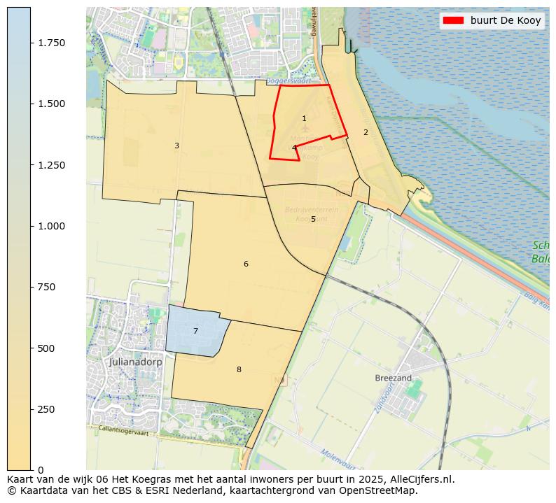 Afbeelding van de buurt De Kooy op de kaart.