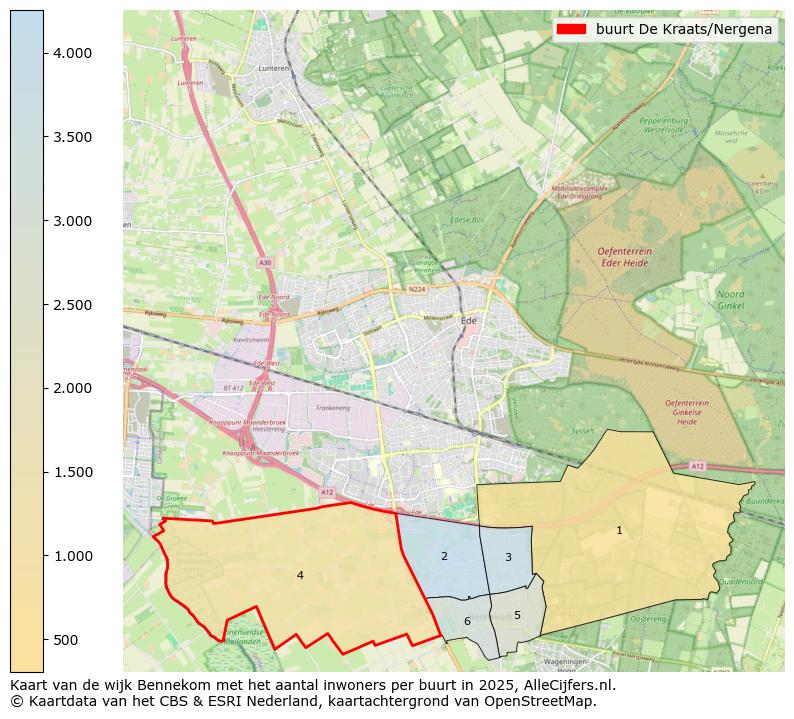 Afbeelding van de buurt De Kraats/Nergena op de kaart.