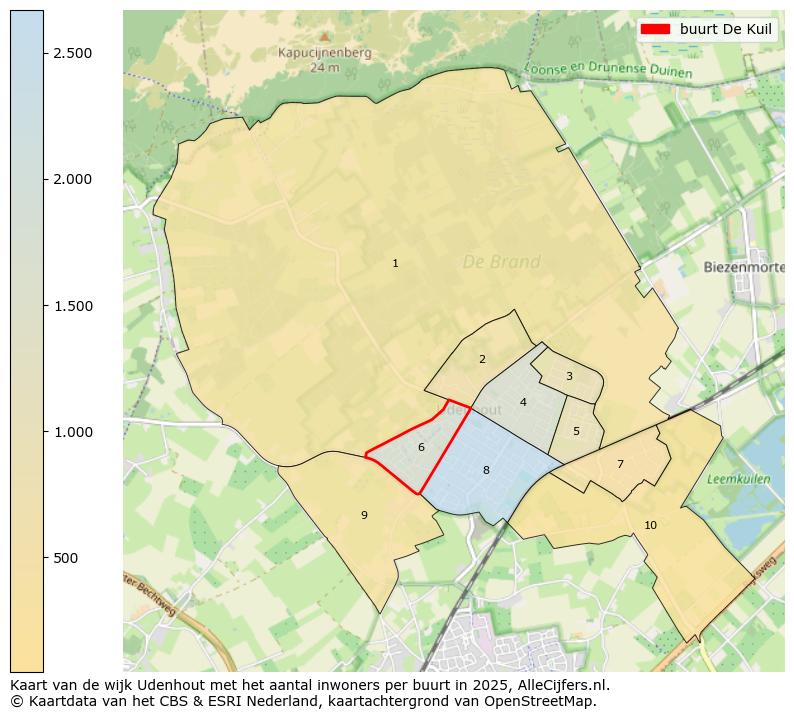 Afbeelding van de buurt De Kuil op de kaart.