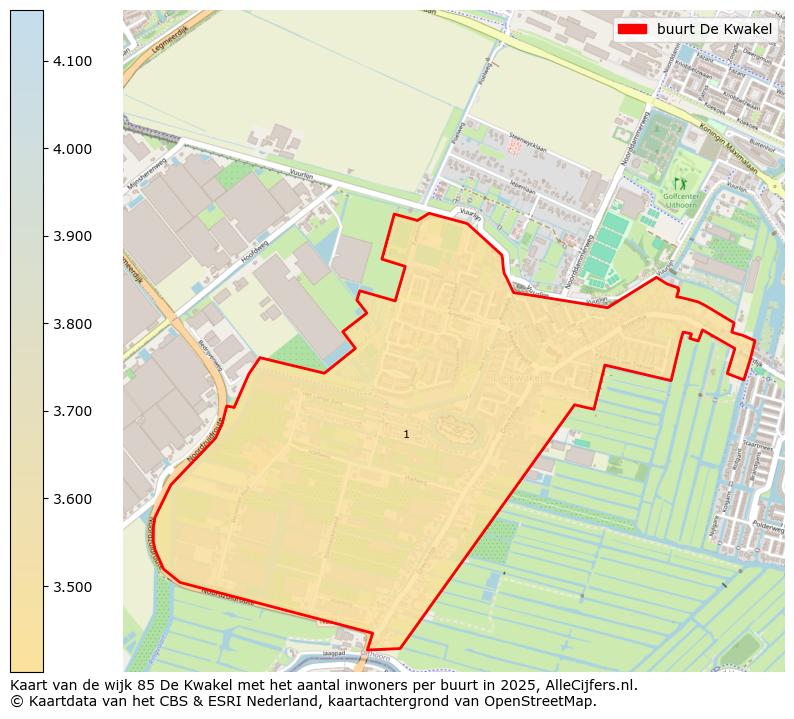 Afbeelding van de buurt De Kwakel op de kaart.