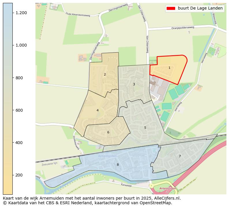 Afbeelding van de buurt De Lage Landen op de kaart.