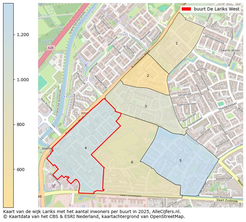 Afbeelding van de buurt De Lariks West op de kaart.