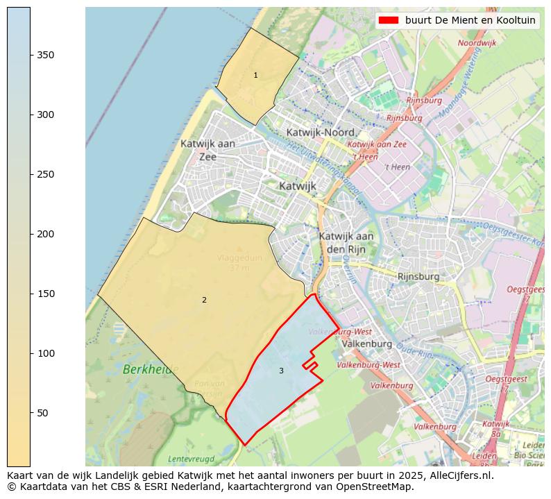 Afbeelding van de buurt De Mient en Kooltuin op de kaart.