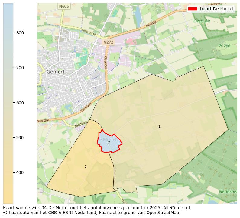 Afbeelding van de buurt De Mortel op de kaart.