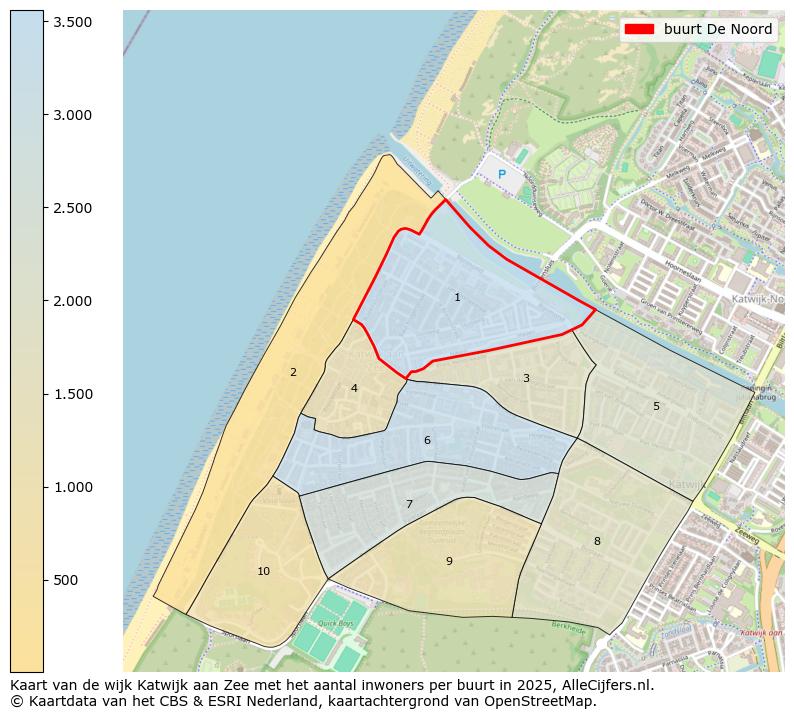Afbeelding van de buurt De Noord op de kaart.