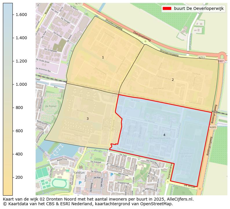 Afbeelding van de buurt De Oeverloperwijk op de kaart.