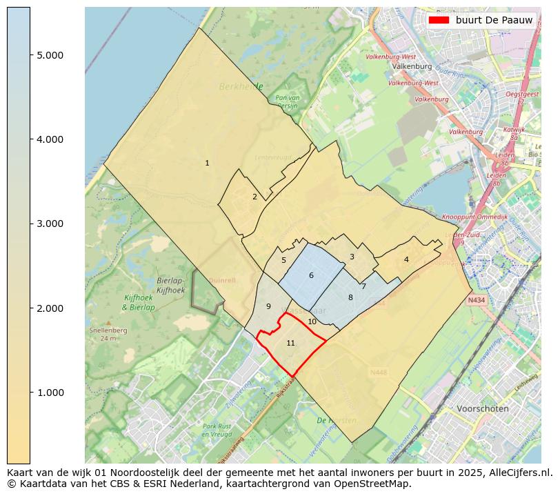 Afbeelding van de buurt De Paauw op de kaart.