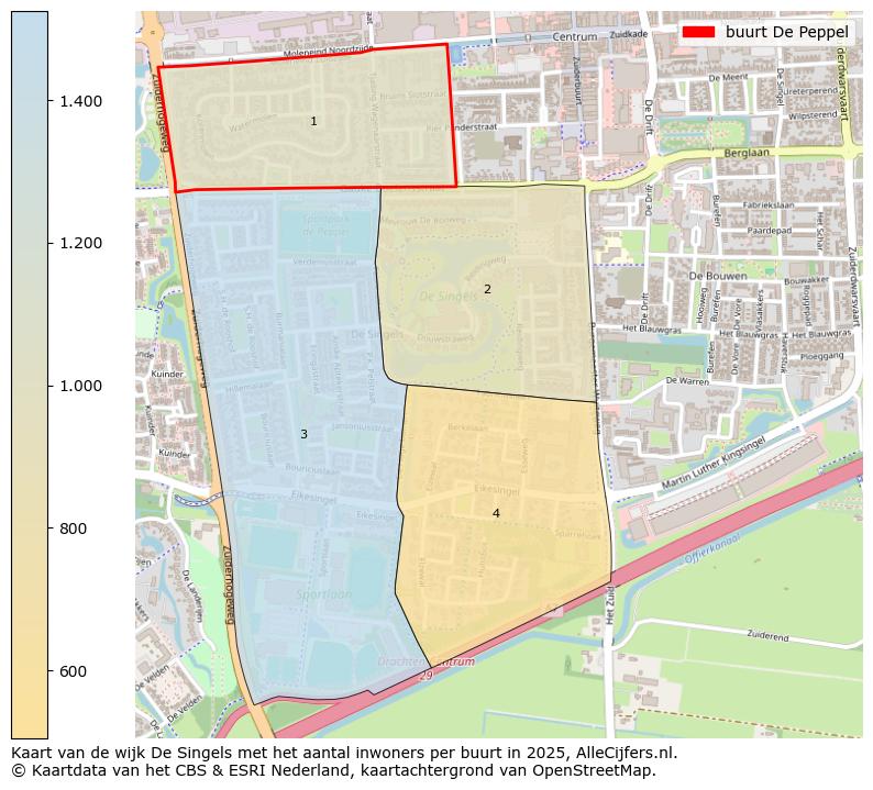 Afbeelding van de buurt De Peppel op de kaart.