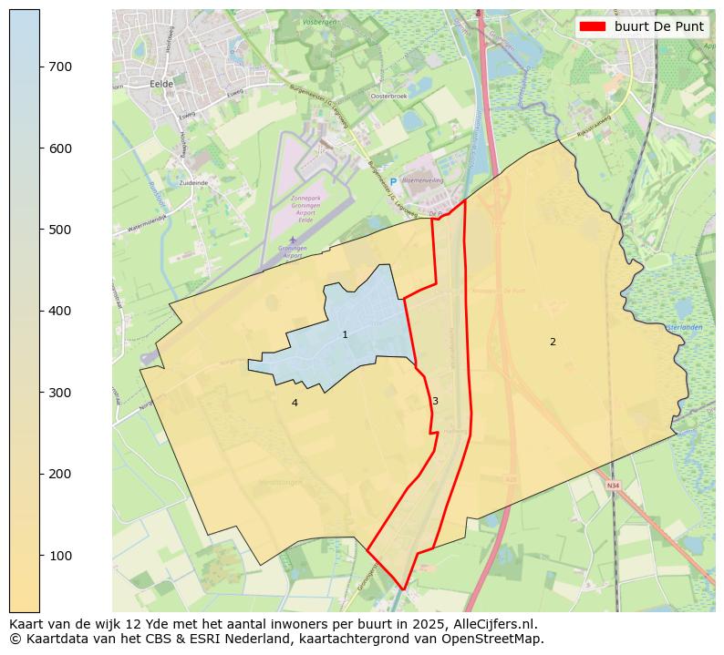 Afbeelding van de buurt De Punt op de kaart.