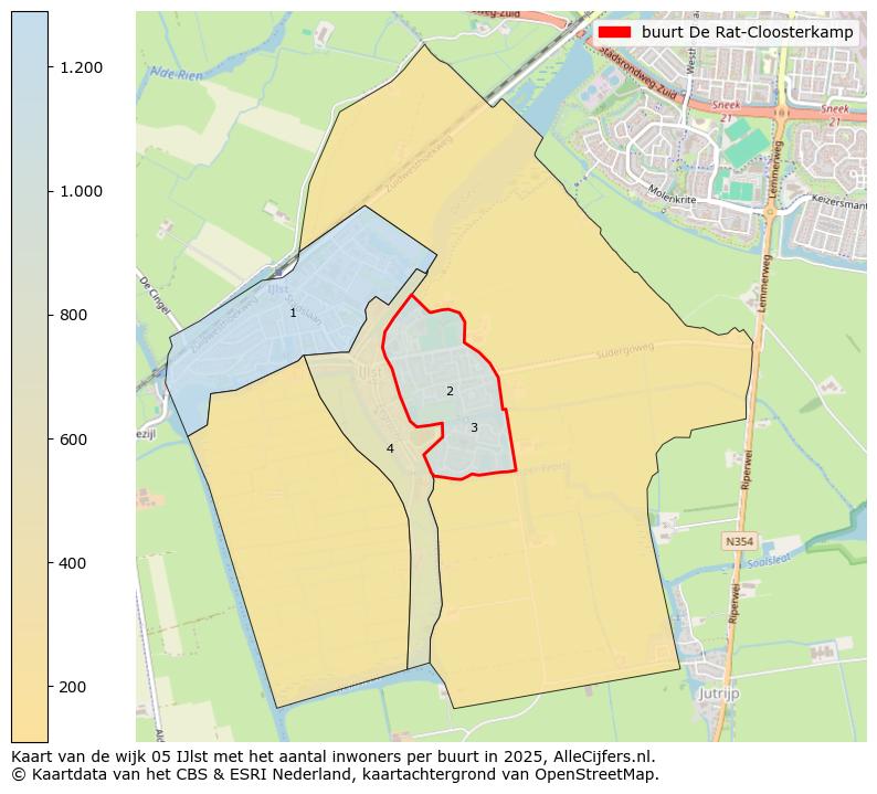 Afbeelding van de buurt De Rat-Cloosterkamp op de kaart.