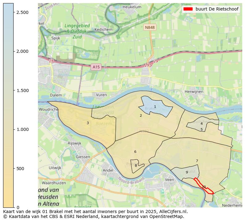 Afbeelding van de buurt De Rietschoof op de kaart.
