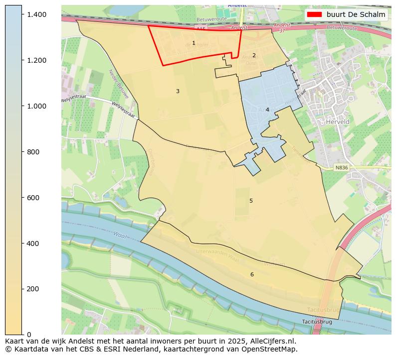 Afbeelding van de buurt De Schalm op de kaart.