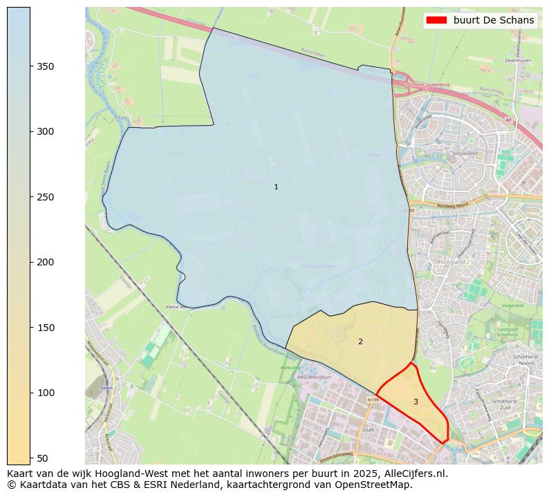 Afbeelding van de buurt De Schans op de kaart.