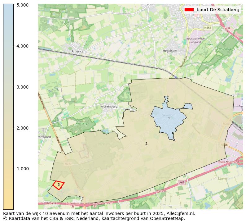 Afbeelding van de buurt De Schatberg op de kaart.