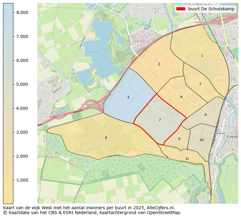 Afbeelding van de buurt De Schutskamp op de kaart.