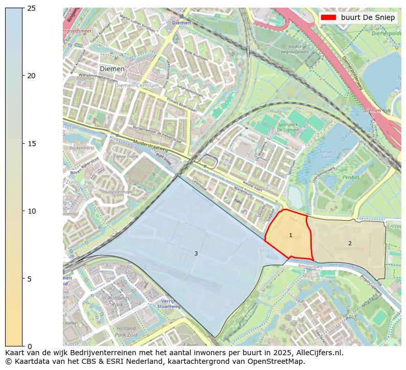 Afbeelding van de buurt De Sniep op de kaart.