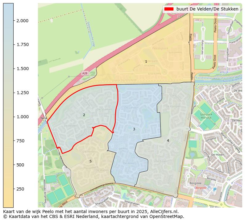 Afbeelding van de buurt De Velden/De Stukken op de kaart.