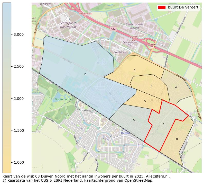Afbeelding van de buurt De Vergert op de kaart.