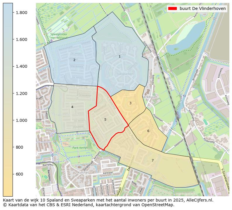Afbeelding van de buurt De Vlinderhoven op de kaart.