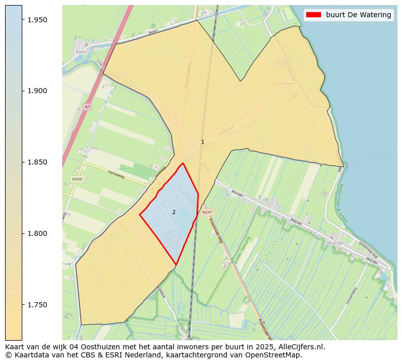 Afbeelding van de buurt De Watering op de kaart.