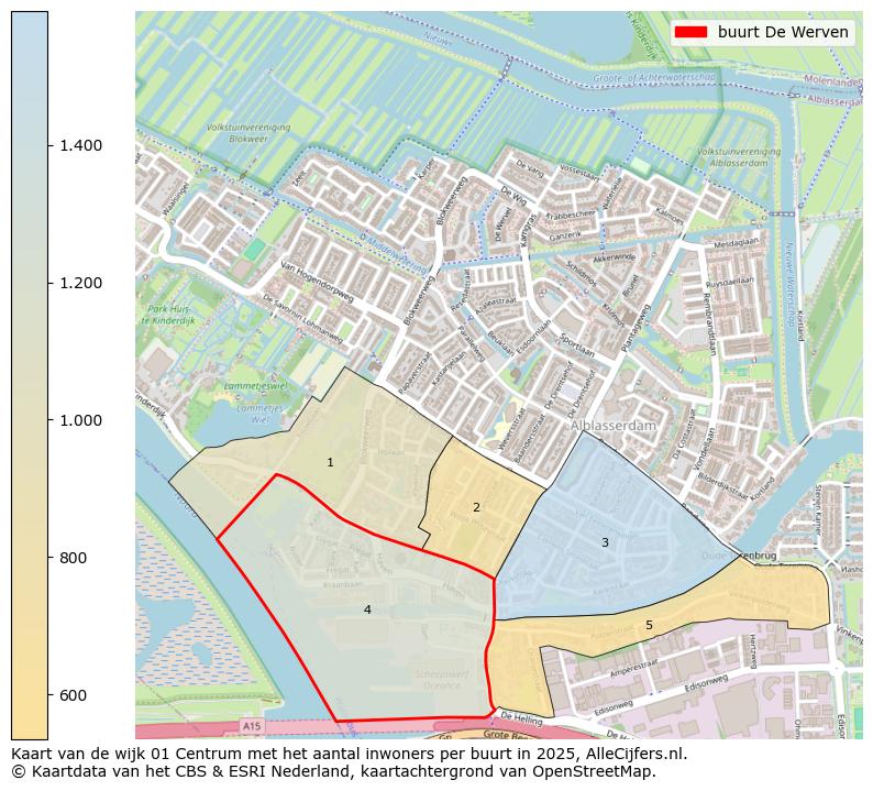 Afbeelding van de buurt De Werven op de kaart.