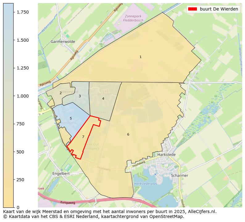 Afbeelding van de buurt De Wierden op de kaart.
