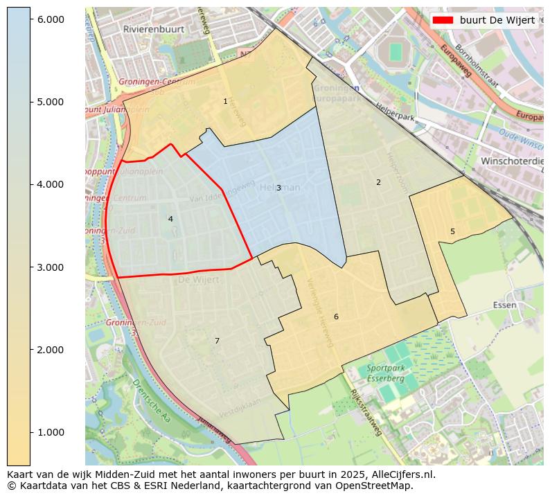 Afbeelding van de buurt De Wijert op de kaart.