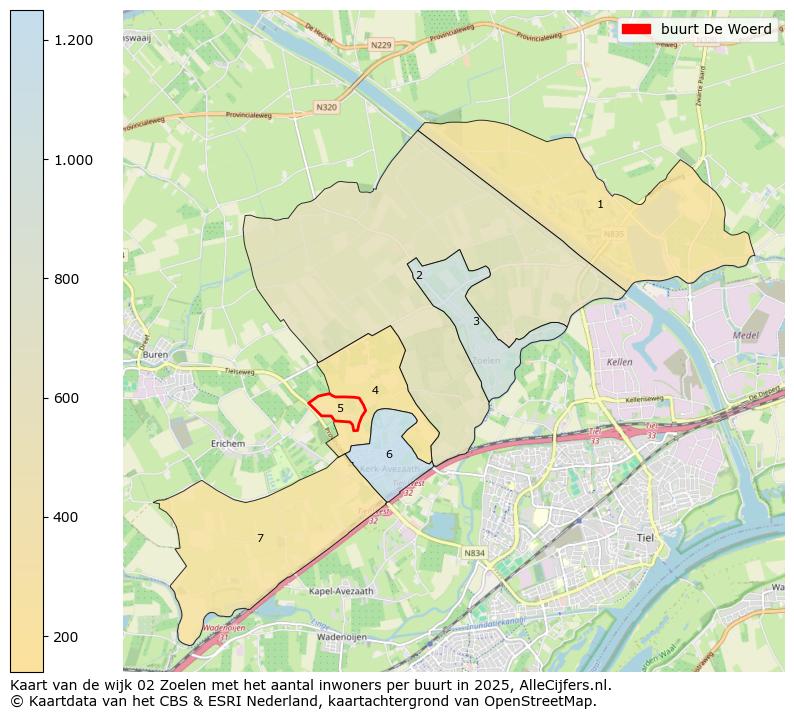 Afbeelding van de buurt De Woerd op de kaart.