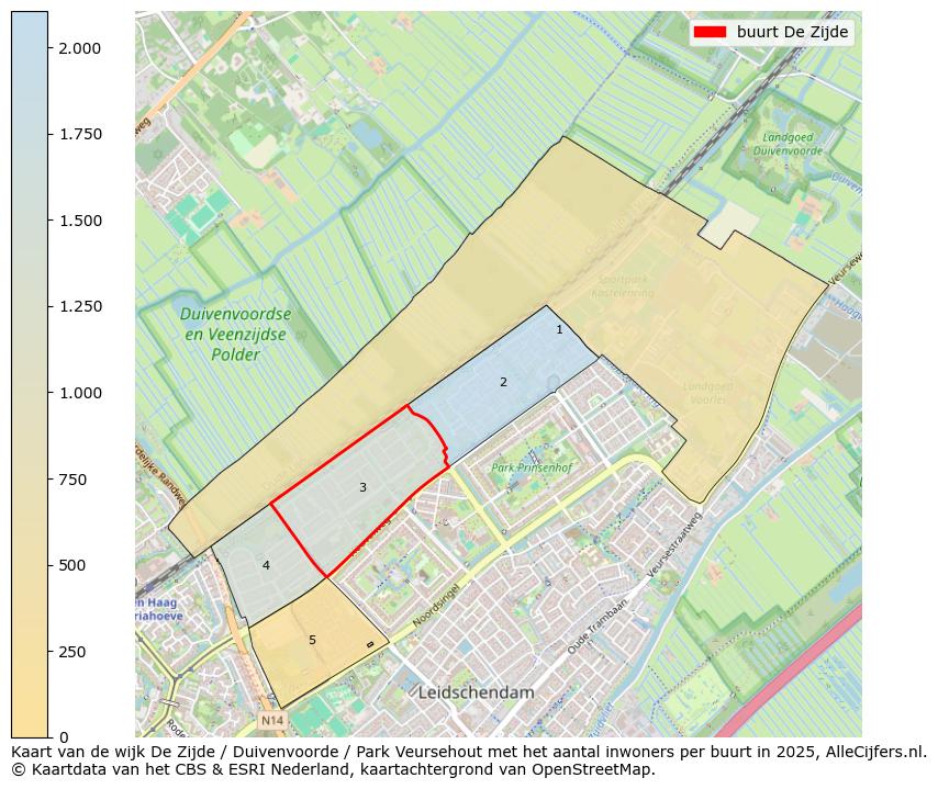 Afbeelding van de buurt De Zijde op de kaart.