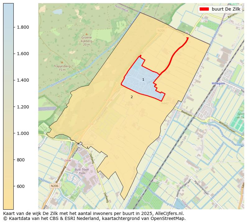 Afbeelding van de buurt De Zilk op de kaart.