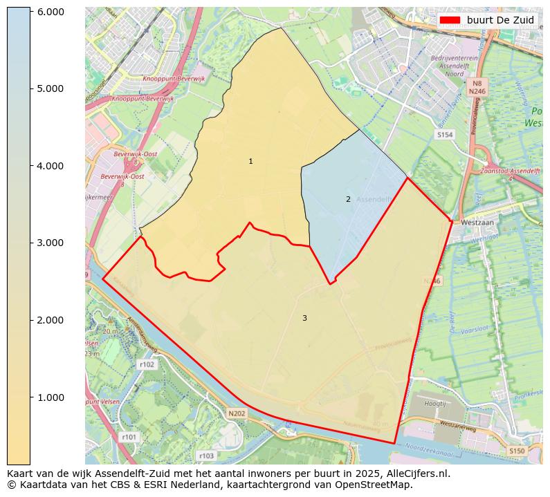 Afbeelding van de buurt De Zuid op de kaart.