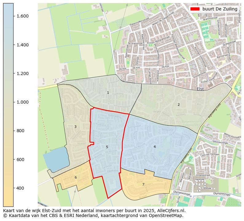 Afbeelding van de buurt De Zuiling op de kaart.