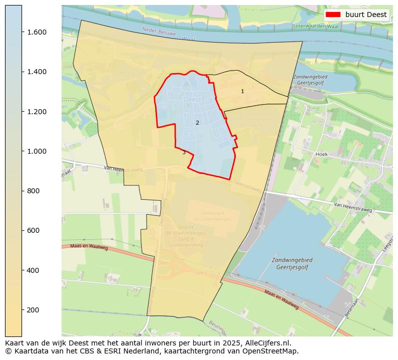 Afbeelding van de buurt Deest op de kaart.