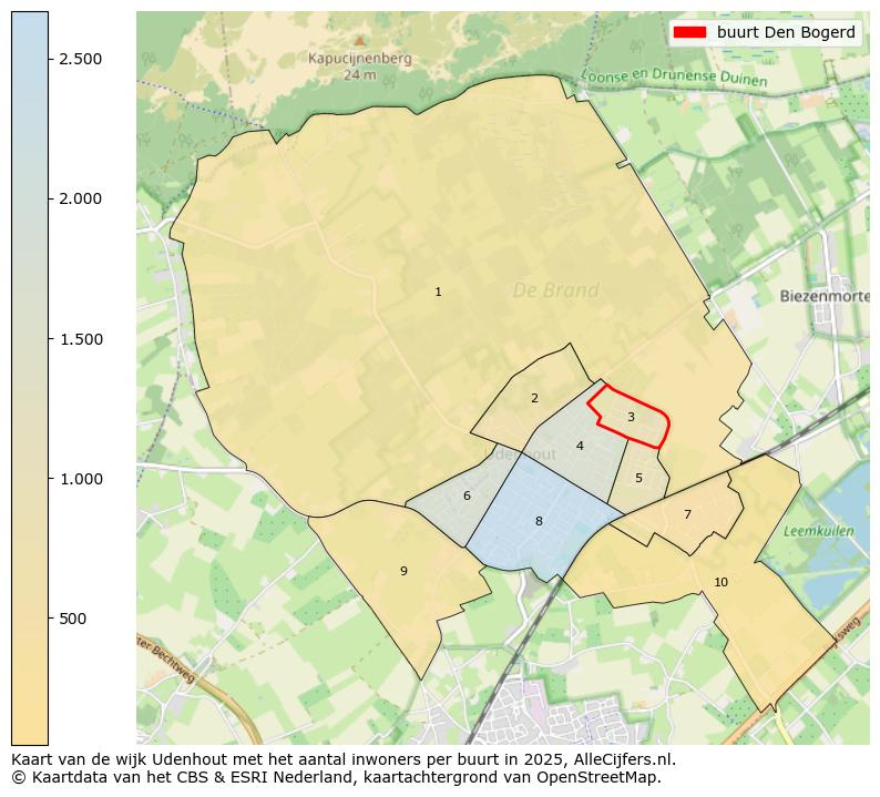 Afbeelding van de buurt Den Bogerd op de kaart.