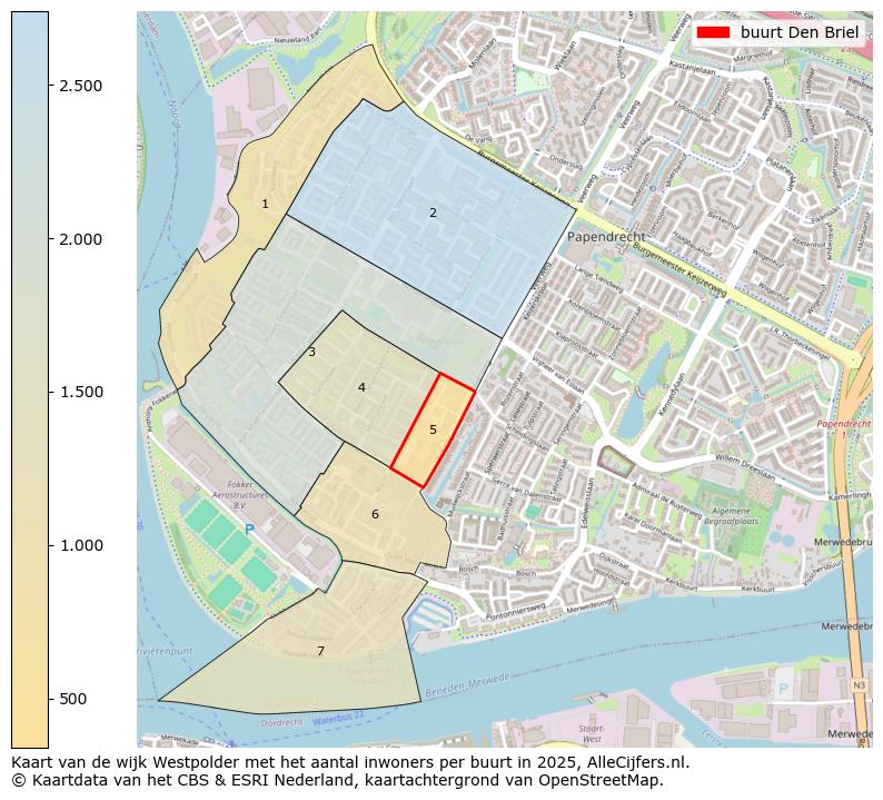 Afbeelding van de buurt Den Briel op de kaart.