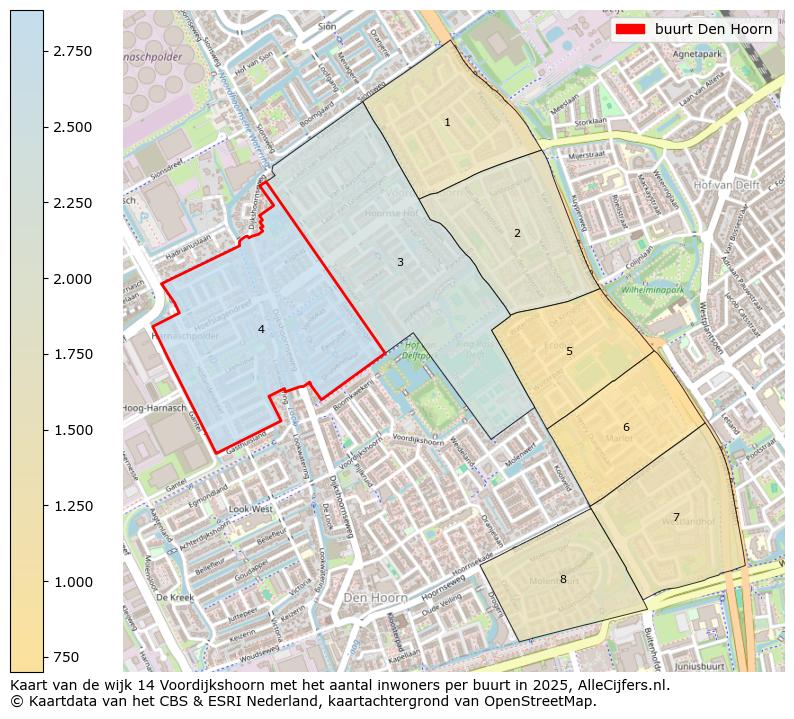 Afbeelding van de buurt Den Hoorn op de kaart.