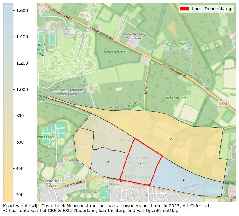 Afbeelding van de buurt Dennenkamp op de kaart.