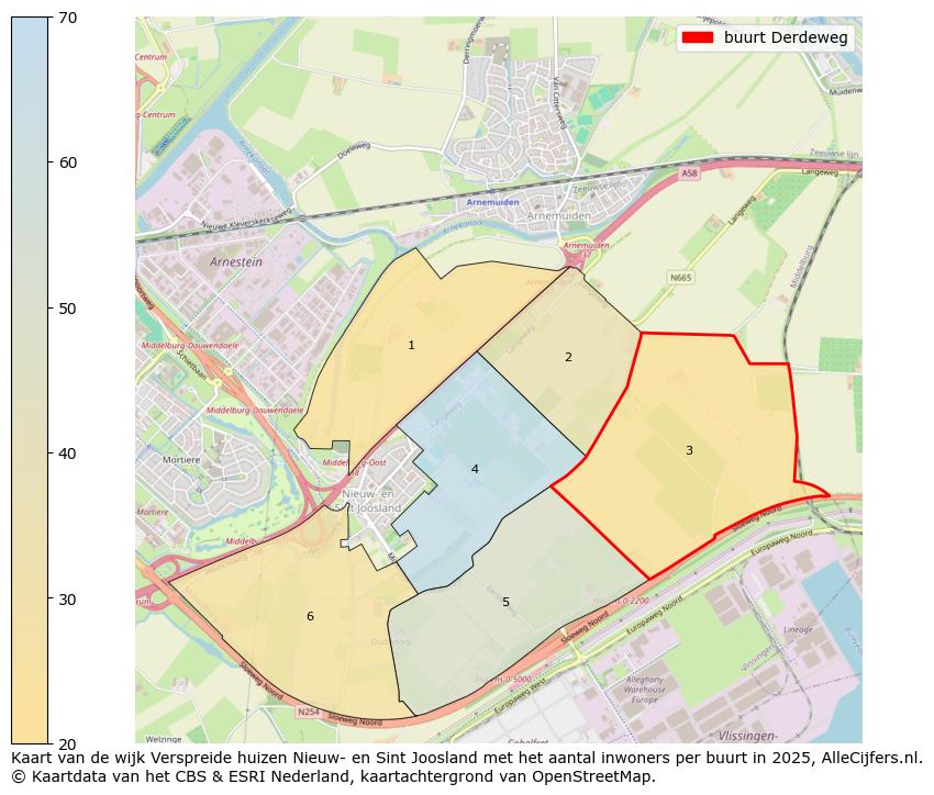 Afbeelding van de buurt Derdeweg op de kaart.