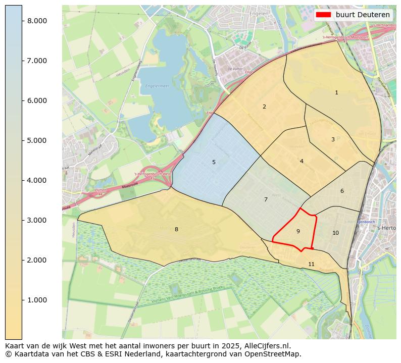 Afbeelding van de buurt Deuteren op de kaart.