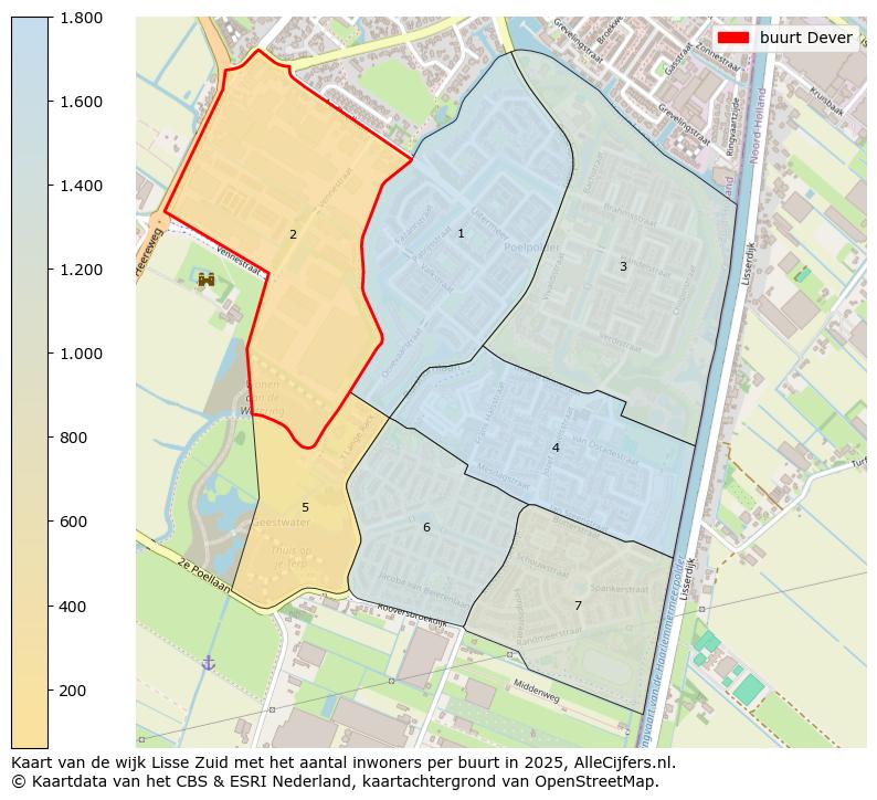 Afbeelding van de buurt Dever op de kaart.