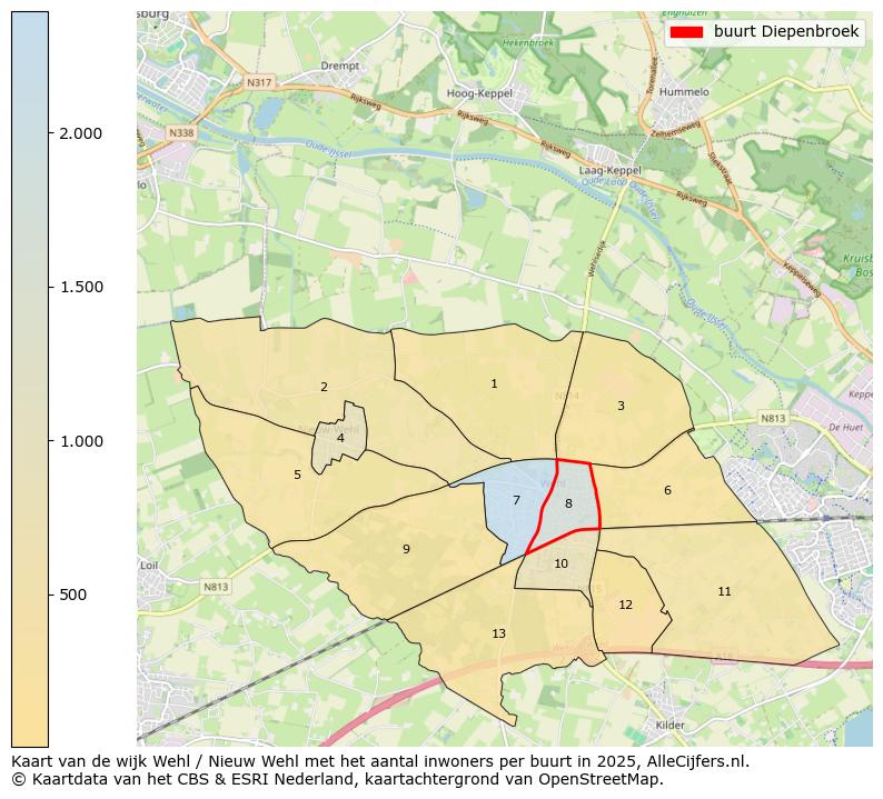 Afbeelding van de buurt Diepenbroek op de kaart.