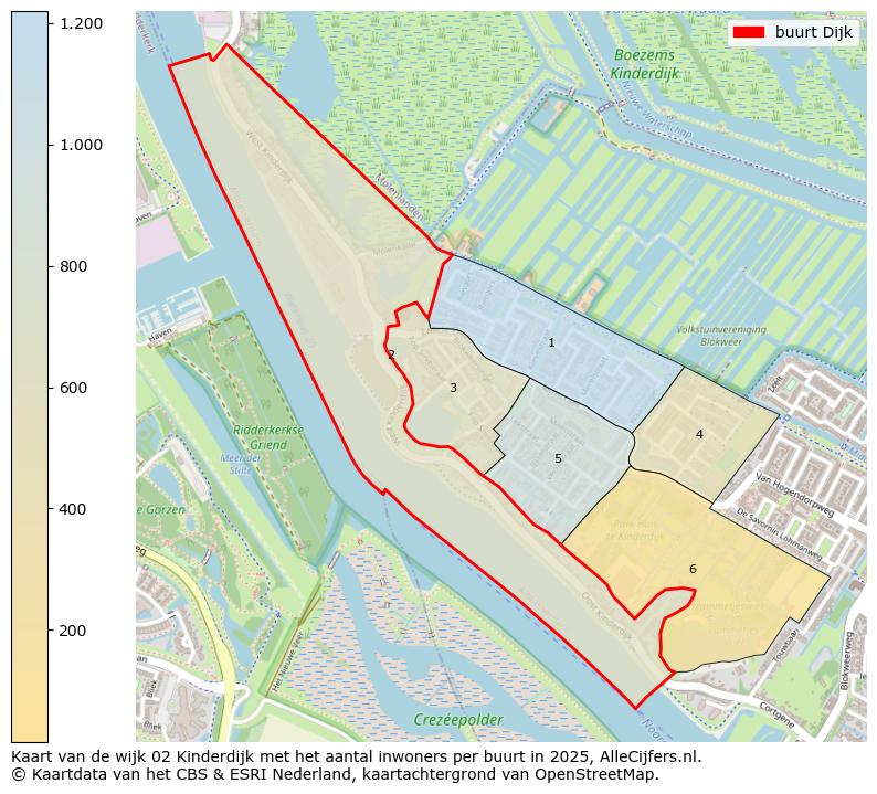 Afbeelding van de buurt Dijk op de kaart.